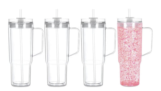 40 oz Acrylic Tumbler - MADE LIVE