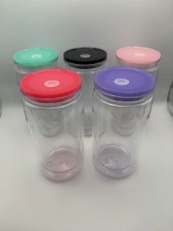 16 oz Acrylic Snow Globe Tumbler - MADE LIVE